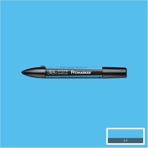 Sky Blue (B137) Winsor Pro Marker - Click Image to Close