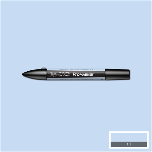 Powder Blue (B119) Winsor Pro Marker - Click Image to Close