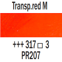 317 Transparent Red Medium Rembrandt Artist Oil 40ml