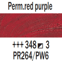 348 Permanent Red Purple Rembrandt Artist Oil 40ml