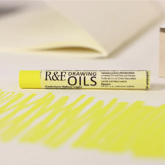 3106 Cadmium Yellow Light R&F Drawing Oil 12ml