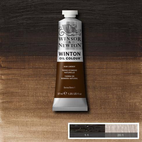 Raw Umber Winton 200ml - Click Image to Close