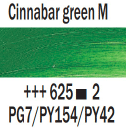 625 Cinnabar Green Medium Rembrandt Artist Oil 40ml