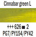 626 Cinnabar Green Light Rembrandt Artist Oil 40ml