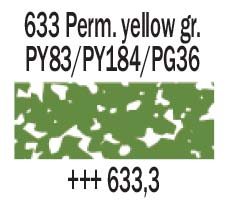 633.3 Perm Yellow Green Rembrandt Soft Pastel