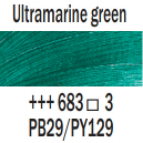 683 Ultramarine Green Rembrandt Artist Oil 40ml - Click Image to Close