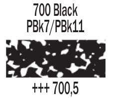 700.5 Black Rembrandt Soft Pastel