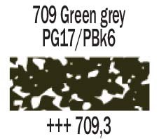 709.3 Green Grey Rembrandt Soft Pastel