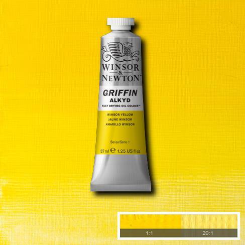 Winsor Yellow Griffin 37ml - Click Image to Close