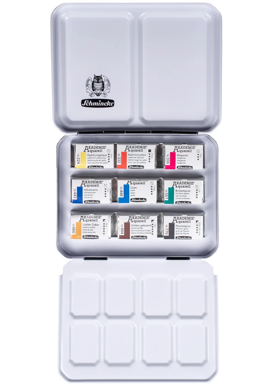 Schmincke Akadamie 9 Full Pan Set
