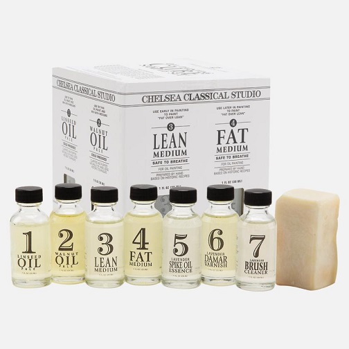 Chelsea Classical Oil Painting Cube Sampler Set - Click Image to Close