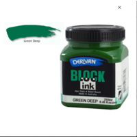 Derivan Block Ink Green Deep 250ml - Click Image to Close