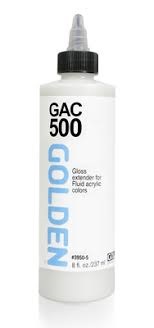 GAC 500 Extender Fluid Golden 236ml - Click Image to Close