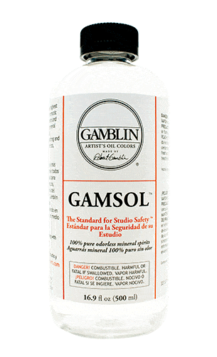 Gamblin Gamsol Odorless Solvent 500ml [139374] - $22.95 : SeniorArt