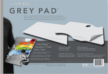 New Wave Grey Disposable 11"x16" Rectangular