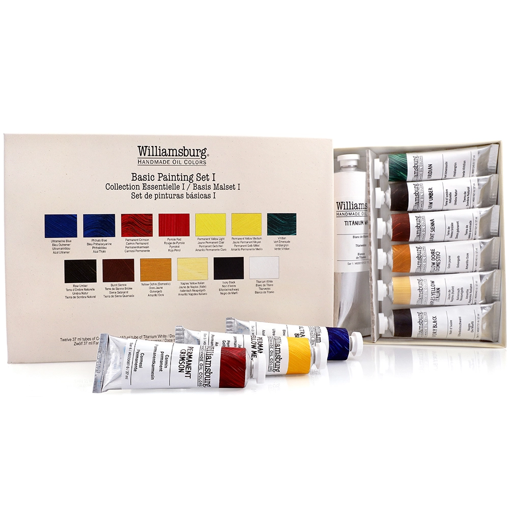 WILLIAMSBURG OIL BASIC PAINTING SET I-13 COLORS