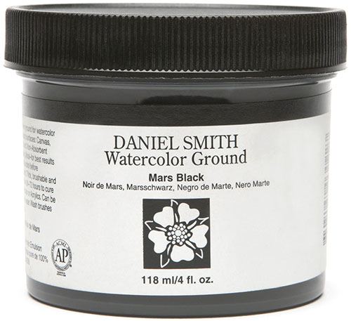 Daniel Smith Watercolour Ground Mars Black 118ml - Click Image to Close