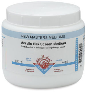 Acrylic Silk Screen Med NM 500ml - Click Image to Close