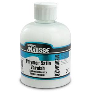 Polymer Satin Varnish MM28 Matisse 250ml - Click Image to Close