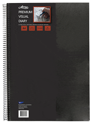 Arttec Visual Diary A2 110gsm - Click Image to Close