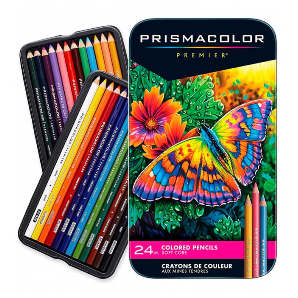 Prismacolor Premier Colored Pencils, Set of 24 - Artist & Craftsman Supply