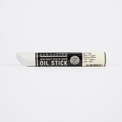 Titanium White Sennelier Paint Stick Regular S1 - Click Image to Close