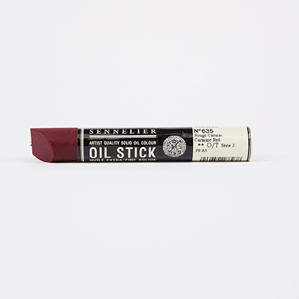 Carmine Red Sennelier Paint Stick Regular S3 - Click Image to Close