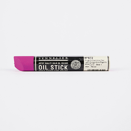 Light Quinacridone Magenta Sennelier Paint Stick Regular S1 - Click Image to Close