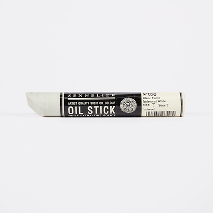 Pearly White Sennelier Paint Stick Regular S2 - Click Image to Close