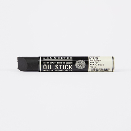 Mars Black Sennelier Paint Stick Regular S1 - Click Image to Close