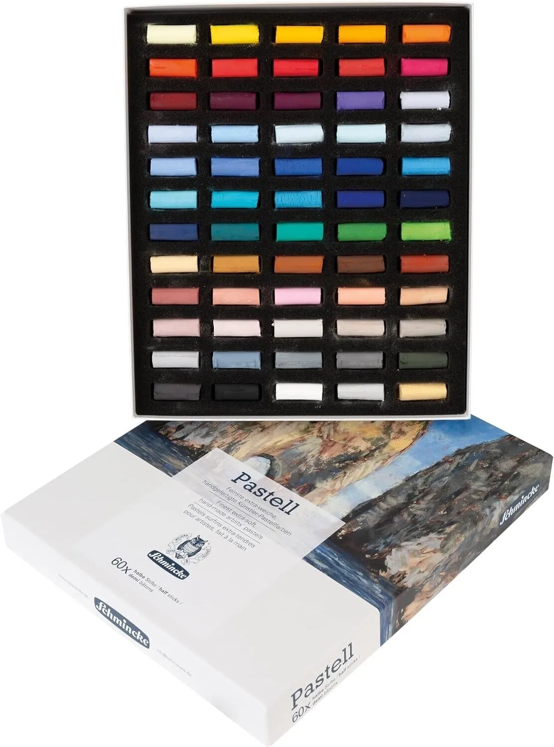 Schmincke Soft Pastels Set 60 Half Sticks