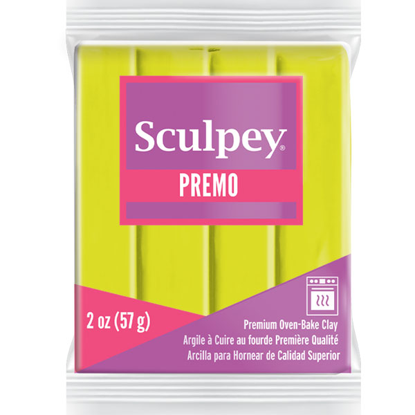 PREMO SCULPEY - 57g - FLUORESCENT YELLOW