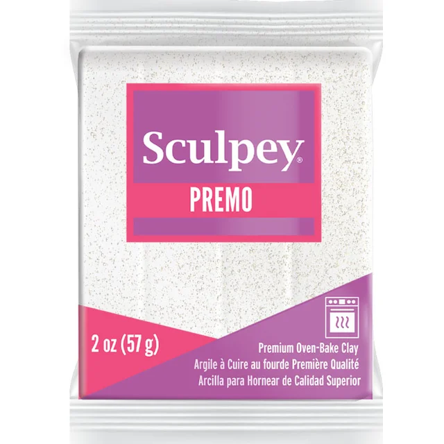 PREMO SCULPEY - 57g - FROST WHITE GLITTER