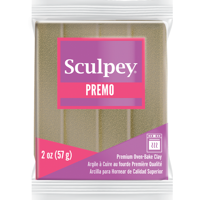 PREMO SCULPEY - 57g - YELLOW GOLD GLITTER