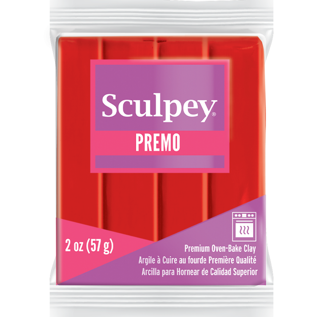 PREMO SCULPEY - 57g - CADMIUM RED