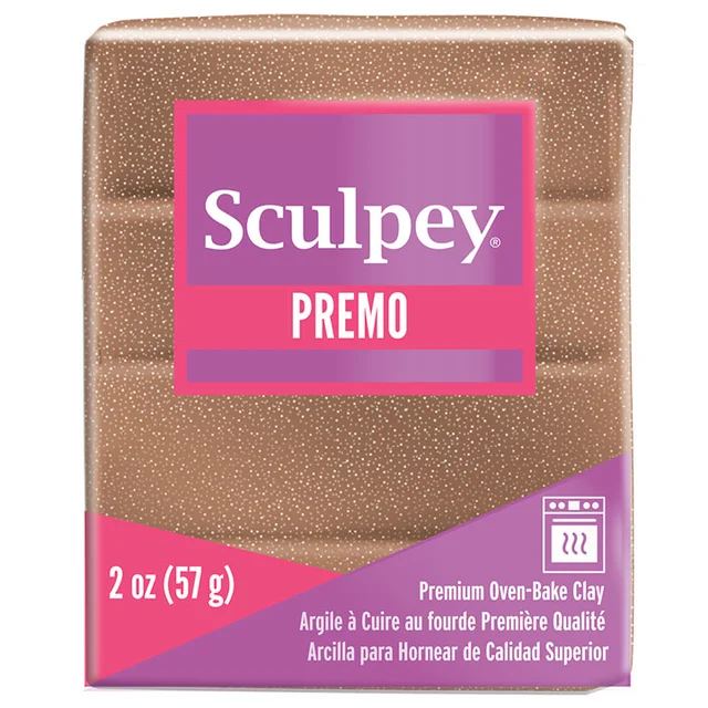 PREMO SCULPEY - 57g - ROSE GOLD GLITTER