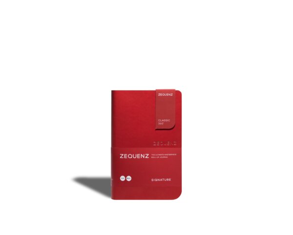 Signature Classic A6- Red - Ruled - Click Image to Close