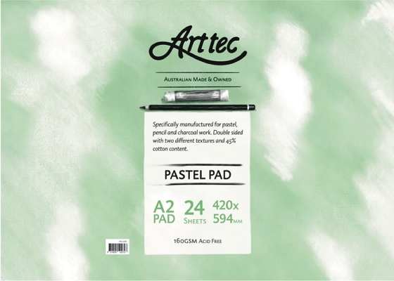 Arttec Pastel Pad Warm Colours 160gsm A2 - Click Image to Close