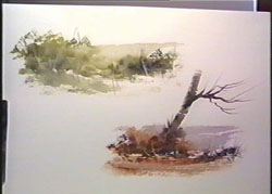 Big Brush Watercolour dvd by Ranson Ron - Click Image to Close