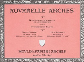 Arches Block 300gsm 36x51 Hot Pressed / Smooth - Click Image to Close