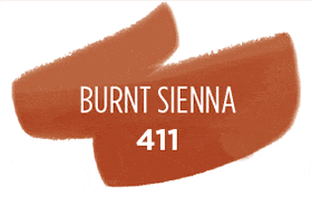 Burnt Sienna 411 Ecoline Brush Pen