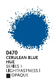 Cerulean Blue Hue Liquitex Spray Paint 400ml Can - Click Image to Close