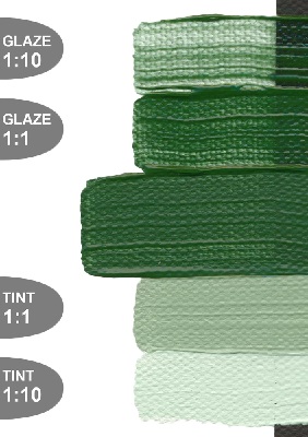 Chromium Oxide Green Dark Golden HB 60ml
