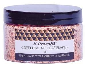 Xpress Imitation Copper Leaf Flakes 5g