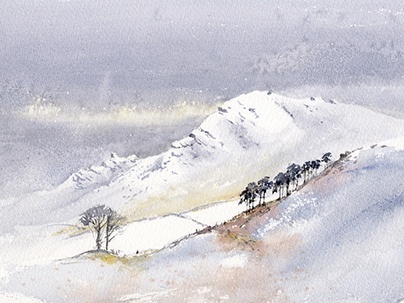 Winter Landscapes in Watercolour by David Bellamy DVD - Click Image to Close