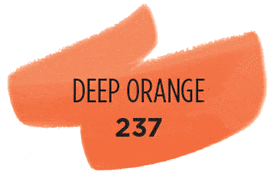 Deep Orange 237 Ecoline Brush Pen