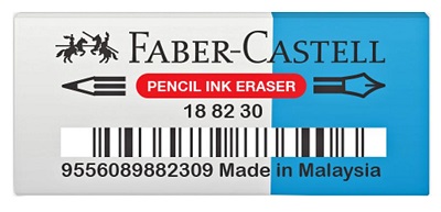 Faber Vinyl Pencil and Ink Eraser - Click Image to Close