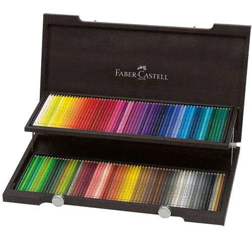 Faber-Castell Polychromos Wooden Set 120 - Click Image to Close