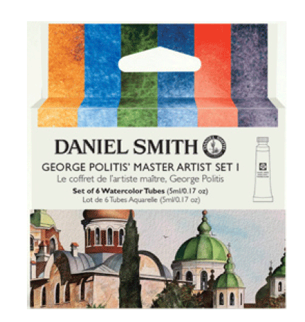 DANIEL SMITH George Politis Master Artist Set I 6 x 5ml Tubes - Click Image to Close