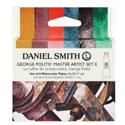DANIEL SMITH George Politis Master Artist Set II 6x5ml Tubes - Click Image to Close